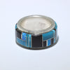 Inlay Ring by Navajo size 10