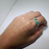 Inlay Zuni ring Size 7.5