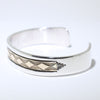 14K/Silver Bracelet by Bruce Morgan 6"
