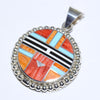 Inlay Pendant by Curtis Manygoats