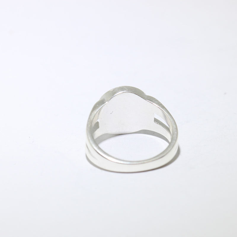 Sleeping Beauty silver ring size 7