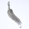 Silver Feather Pendant by Harvey Mace (silver or gold)