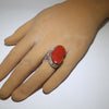Coral Ring by Bo Reeves size 8.5