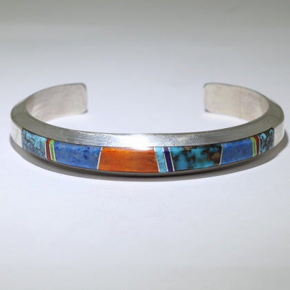 Inlay bracelet by Wayne Muskett