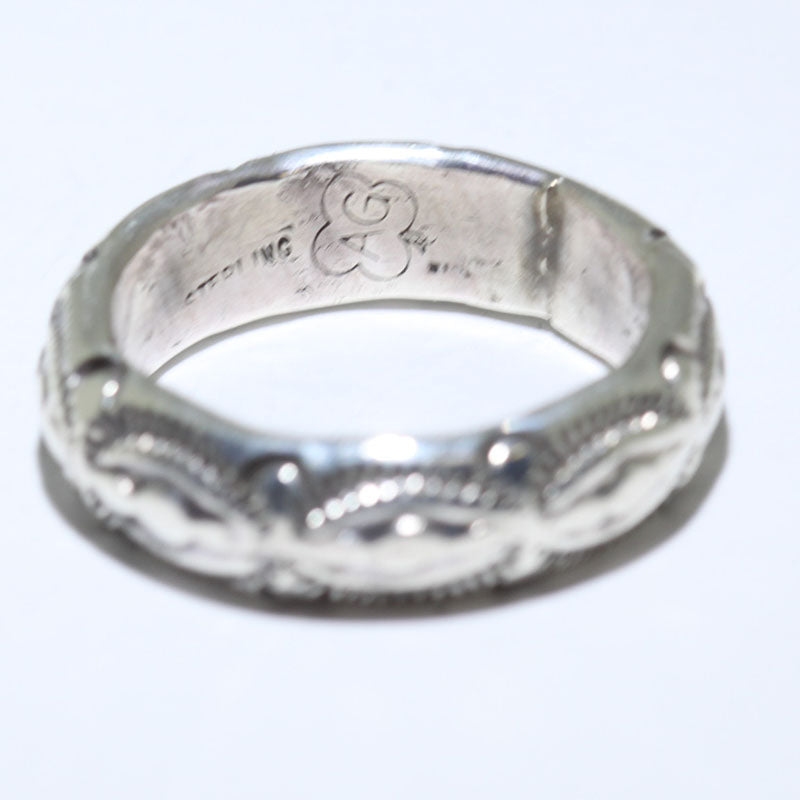 Silver ring by Arnold Goodluck s11