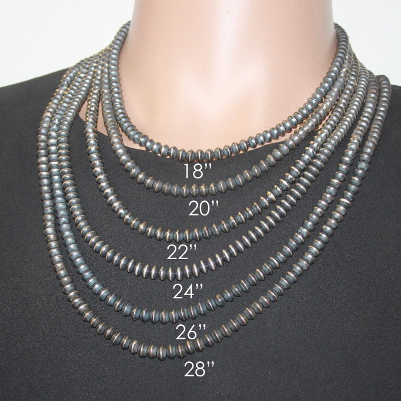 ネックレス・ペンダント Numbering Ribbon Pearl Bead Necklace #9741 4BTR855 Numbering Ribbon Pearl Bead Necklace #9741 4BTR855