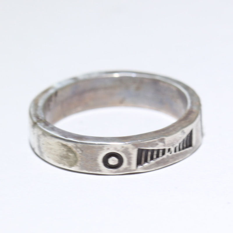 Silver Ring by Navajo- 5.5