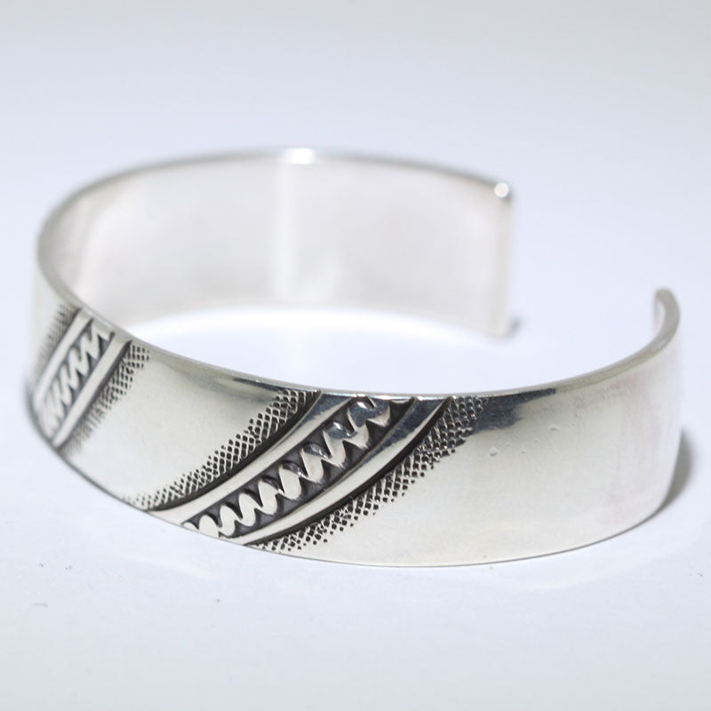Silver Bracelet by Steve Yellowhorse