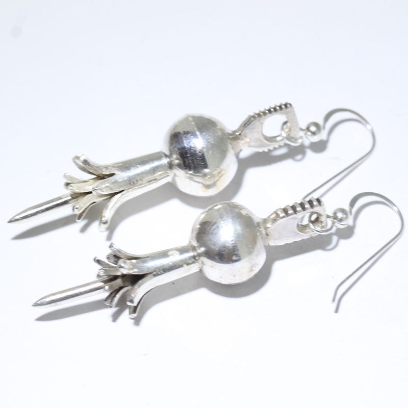 Silver Earrings by Harrison Jim
