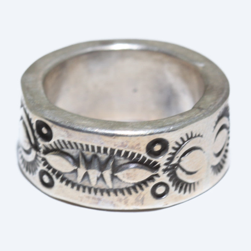 Silver ring by Arnold Goodluck size 8