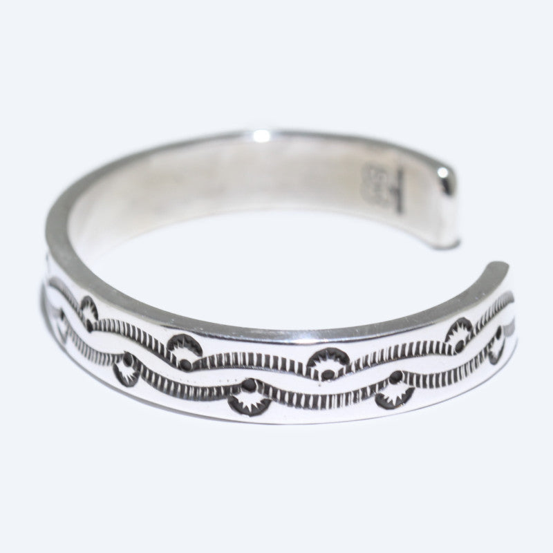Silver bracelet by Arnold Goodluck