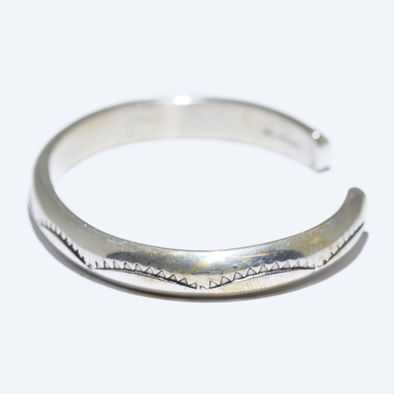 Silver bracelet by Navajo