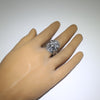 Silver ring by Sunshine Reeves size 12