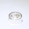 Silver Ring by Steve Yellowhorse size 11