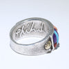 Inlay Ring with 18K by Philander Begay size 12
