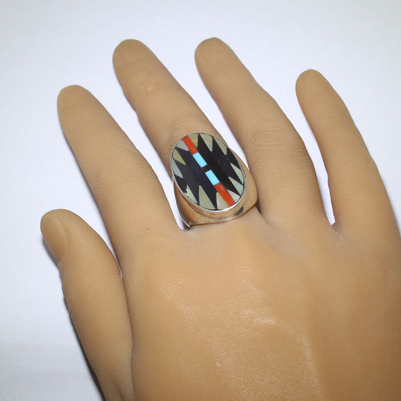 Inlay Ring by Charlotte Dishta size 10.5