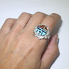 Inlay Ring by Don Dewa size 7.5