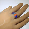 Inlay Ring with 18K by Philander Begay size 11