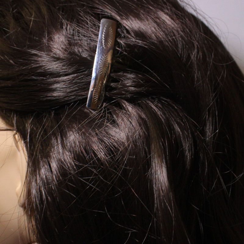 Silver Hair Comb Set by Navajo