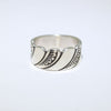 Silver Ring by Steve Yellowhorse size 11.5