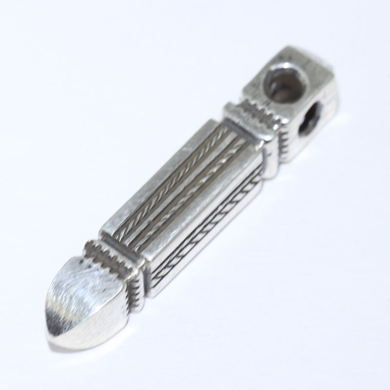 Silver Pendant Necklace by Harrison Jim
