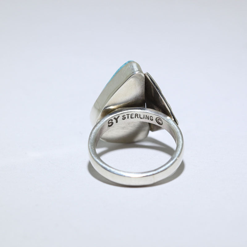 Kingman Ring by Steve Yellowhorse size 5.5