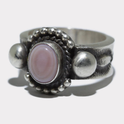 Pink Shell Ring by Herman Smith Jr size 11