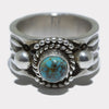 Turquoise Mtn Ring by Herman Smith Jr size 8