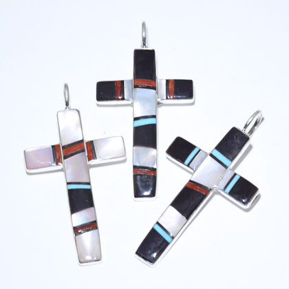 Cross Pendant by Zuni