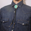 Blue Ridge Bolo Tie by Fred Peters
