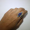 Lapis Ring by Herman Smith Jr size 6