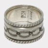 Stamp Ring by Herman Smith Jr size 9.5