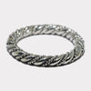 Twisted Silver Ring by Steve Arviso