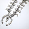 Silver squash blossom neckalace by Navajo