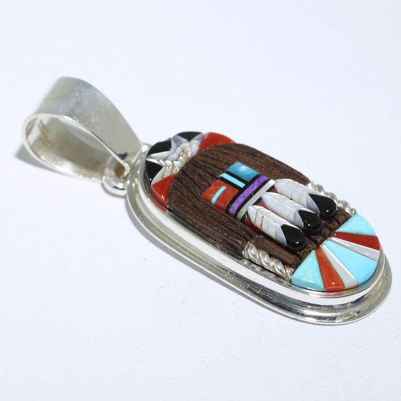 Inlay Pendant by Wilbert Manning