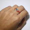 Inlay Ring by Wilbert Manning size 8