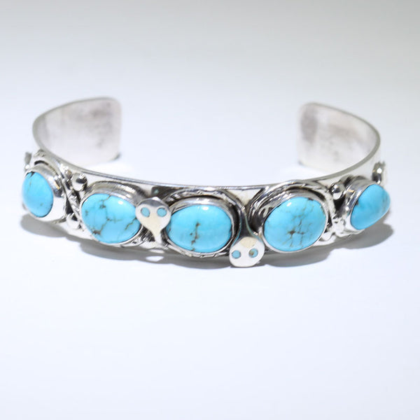 Zuni Bracelet by Jude Candelaria 5-3/8 Zuni Bracelet by Jude Candelaria 5-3/8