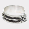 Feather silver bracelet by Herman Smith