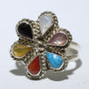 Flower Inlay Ring by Navajo