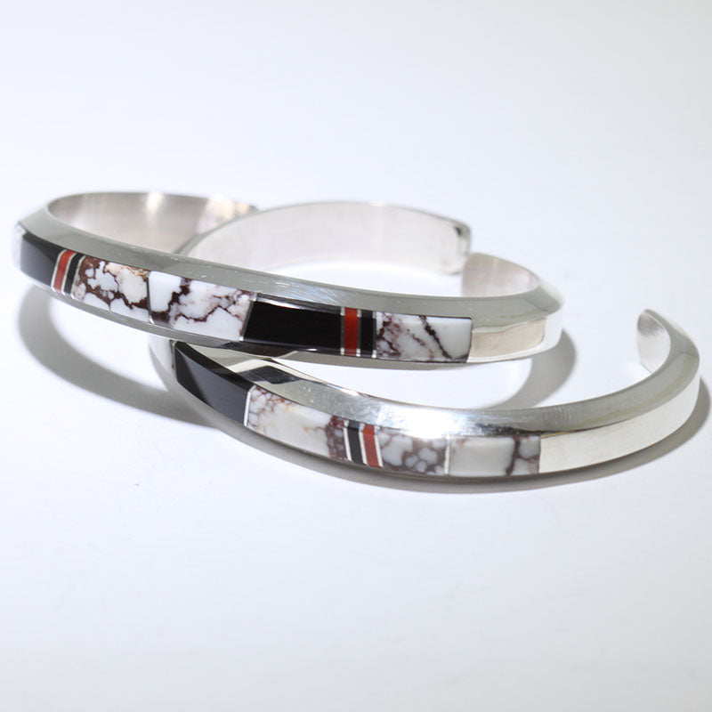 Silver bracelet by Wayne Muskett