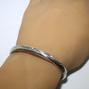 Silver Bracelet by Gary Sandoval 5-1/4"