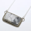 Howlite Necklace by Fred Peters