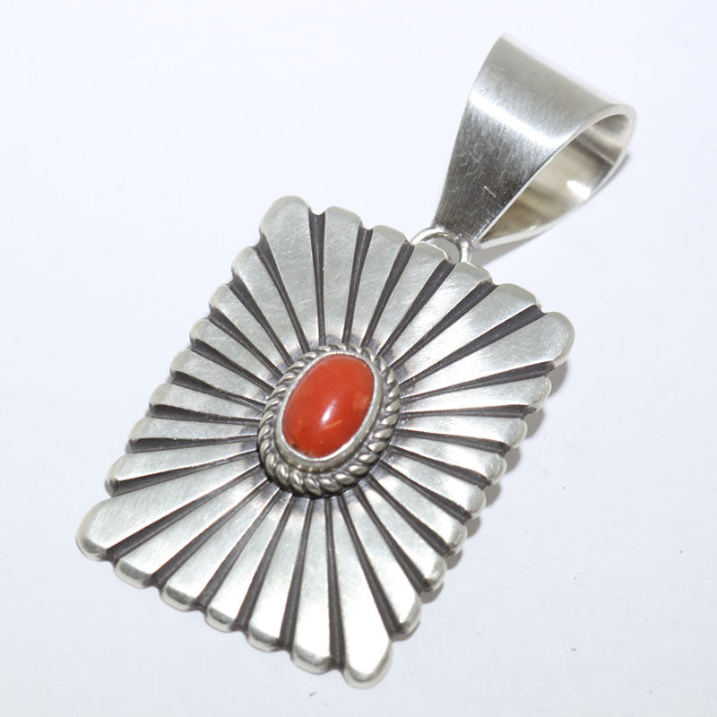 Coral Pendant by Herman Smith