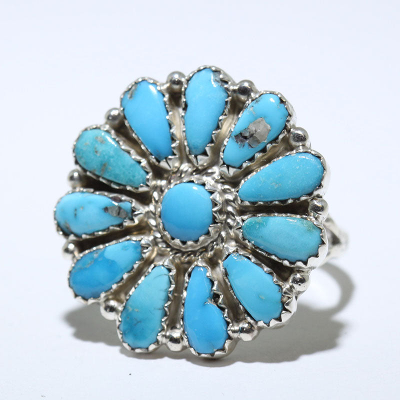 Sz 9 Navajo Turquoise cheapest Ring