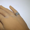 Silver ring by Lutricia Yellowhair size 5