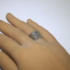 Silver ring by Lutricia Yellowhair size 6