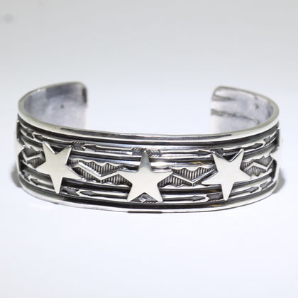 Silver Star Bracelet by Sunshine Reeves 5-1/4