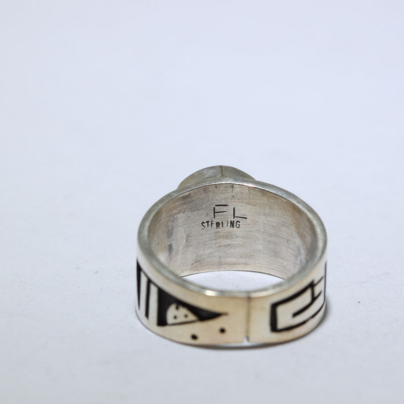 Inlay Sunface ring by Zuni Size 8.5