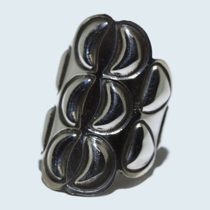 Silver ring by Alex Sanchez  size 6