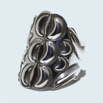 Silver ring by Alex Sanchez  size 9